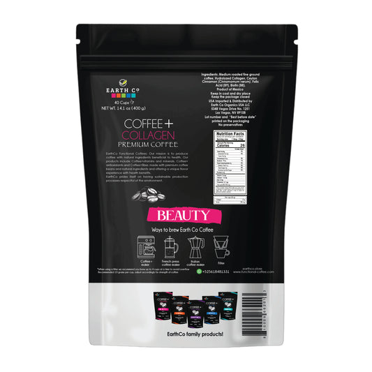 Beauty: Collagen with biotin 14.1 oz / Ground Coffee (Cost / Oz $2.05)