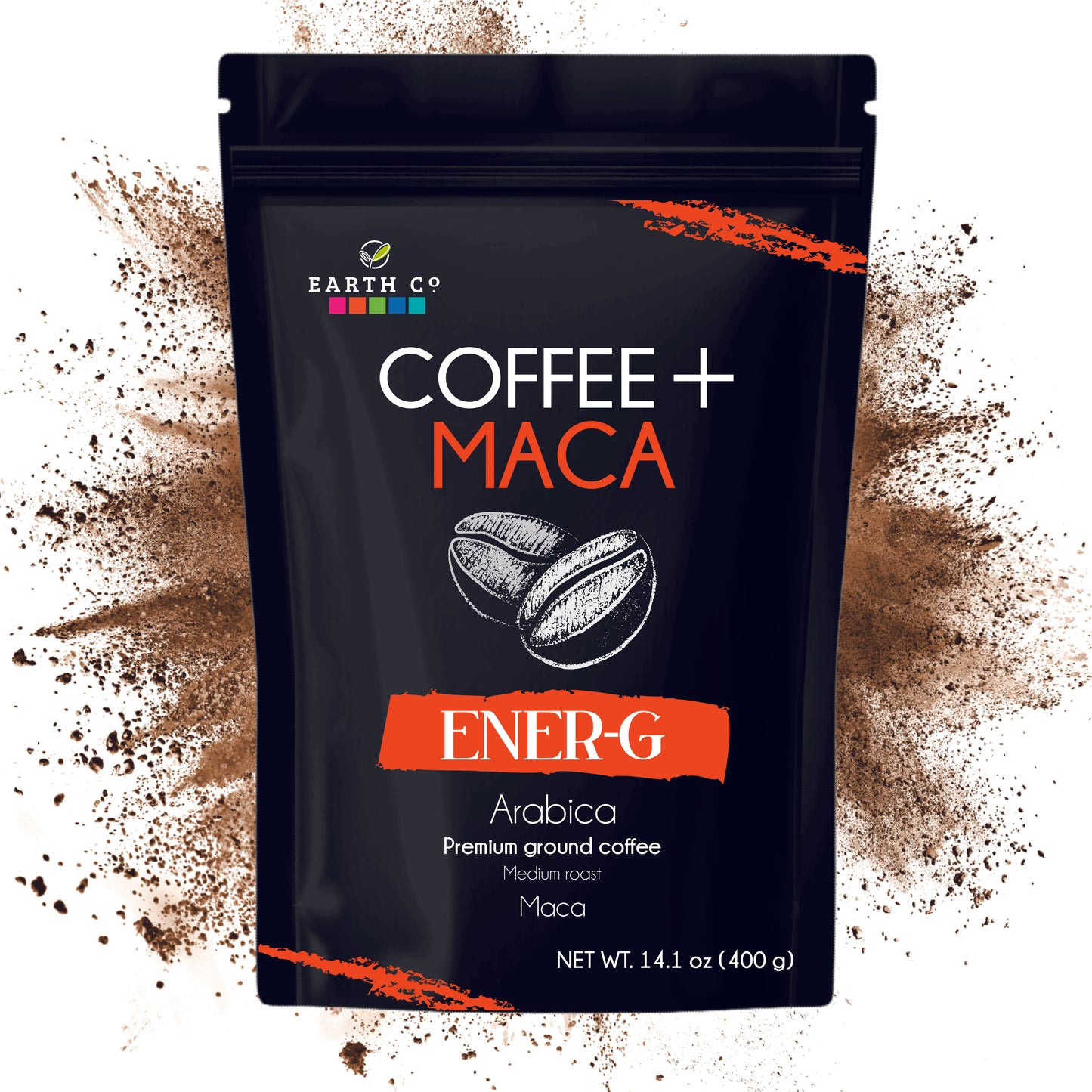 Energy: Coffee + Maca / Ground Coffee (Cost / Oz $2.05)