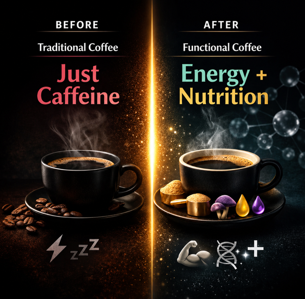 The impact of functional coffee on post-exercise recovery when taken at the right time