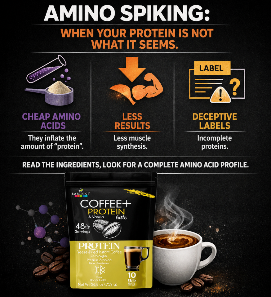 Amino spiking: the practice that makes your protein less than what the label claims