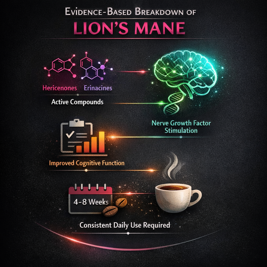 lion's mane mushroom evidence guide