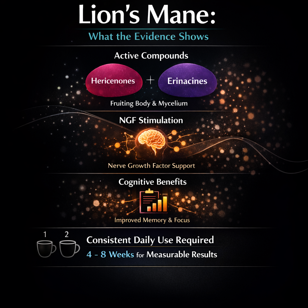 Lion's mane and neuroplasticity: what the science says and what marketing exaggerates