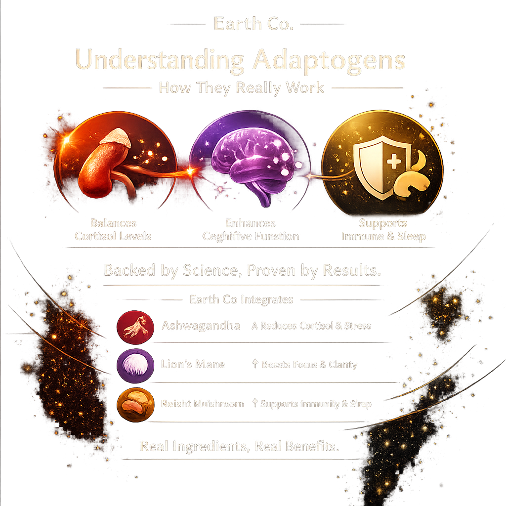 Adaptogens: what they are, how they work in your body, and which ones Earth Co uses in its coffees