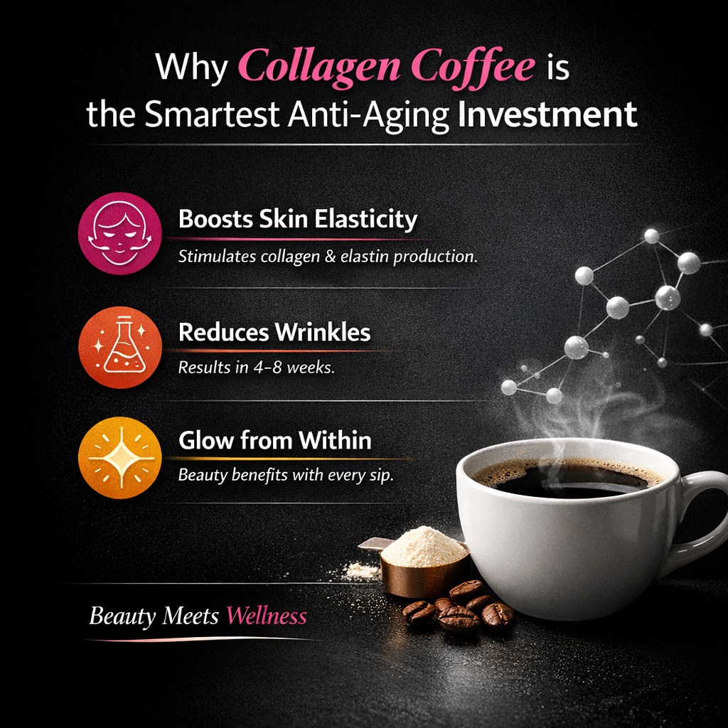 Why collagen coffee is the smartest anti-aging investment you can make