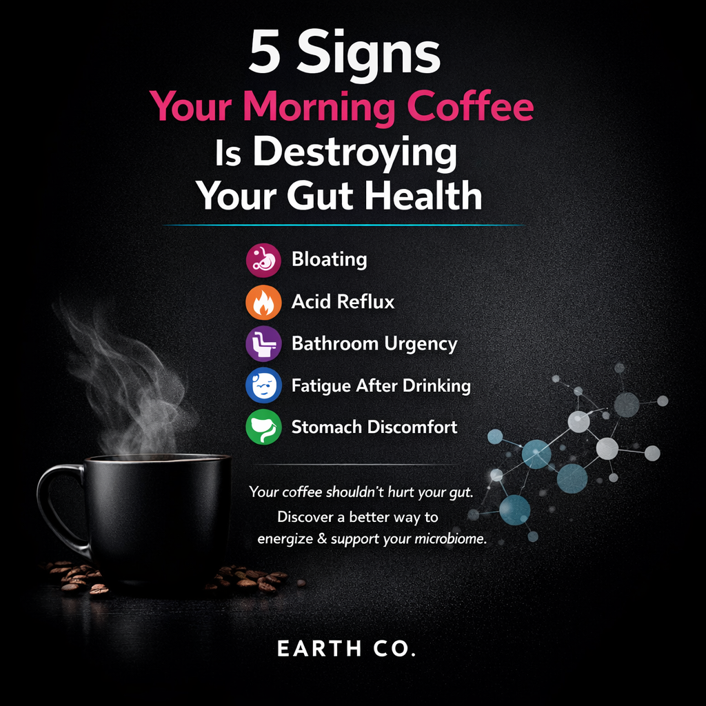5 signs your morning coffee is destroying your gut health