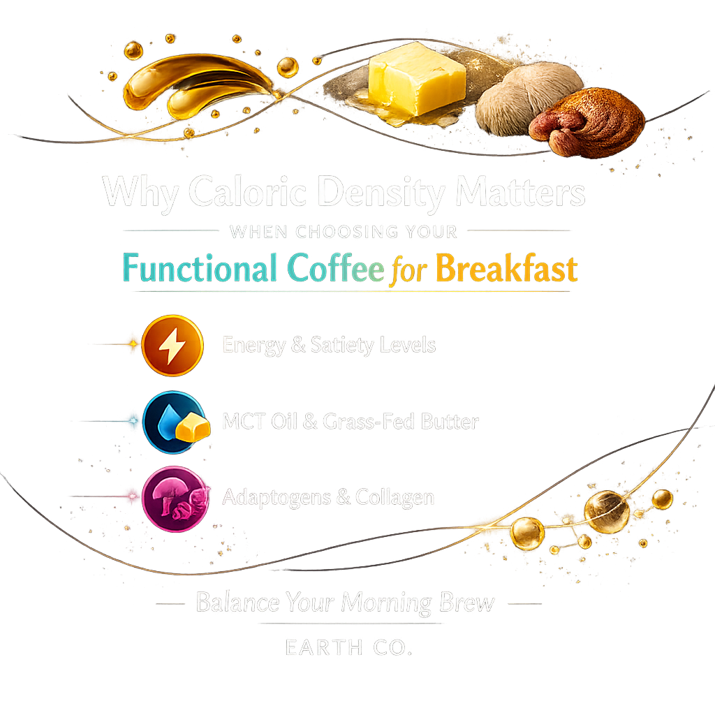Why caloric density matters when choosing your functional coffee for breakfast