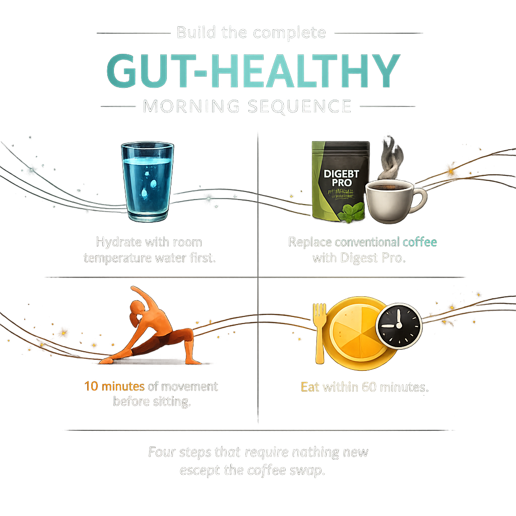 gut-healthy morning routine guide
