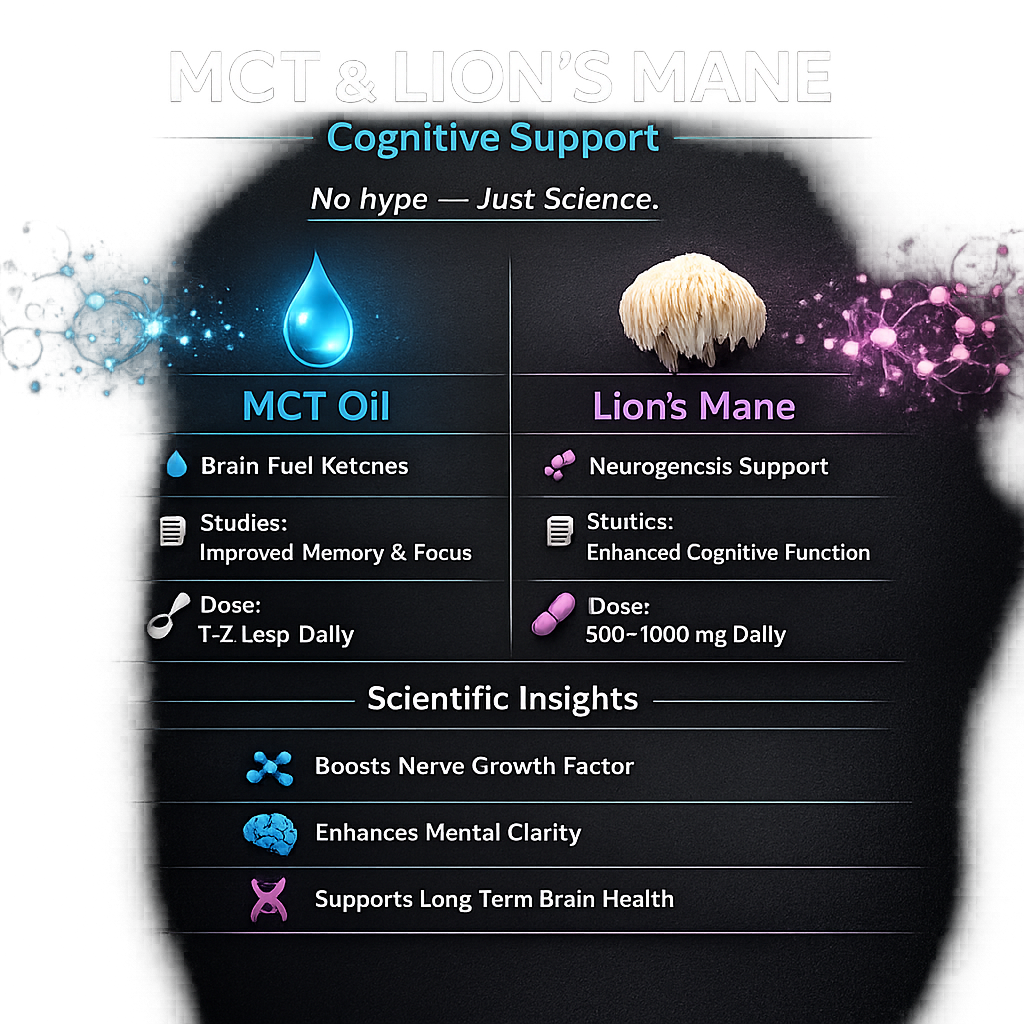 How functional coffee can improve your productivity: the evidence on MCT oil and lion's mane