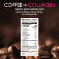 Back of Earth Co Beauty coffee bag — ingredients, nutrition facts and brewing guide